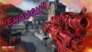 βEnoughβ-(Cod Mobile Sniper Montage) - Sniping In Legendary!!