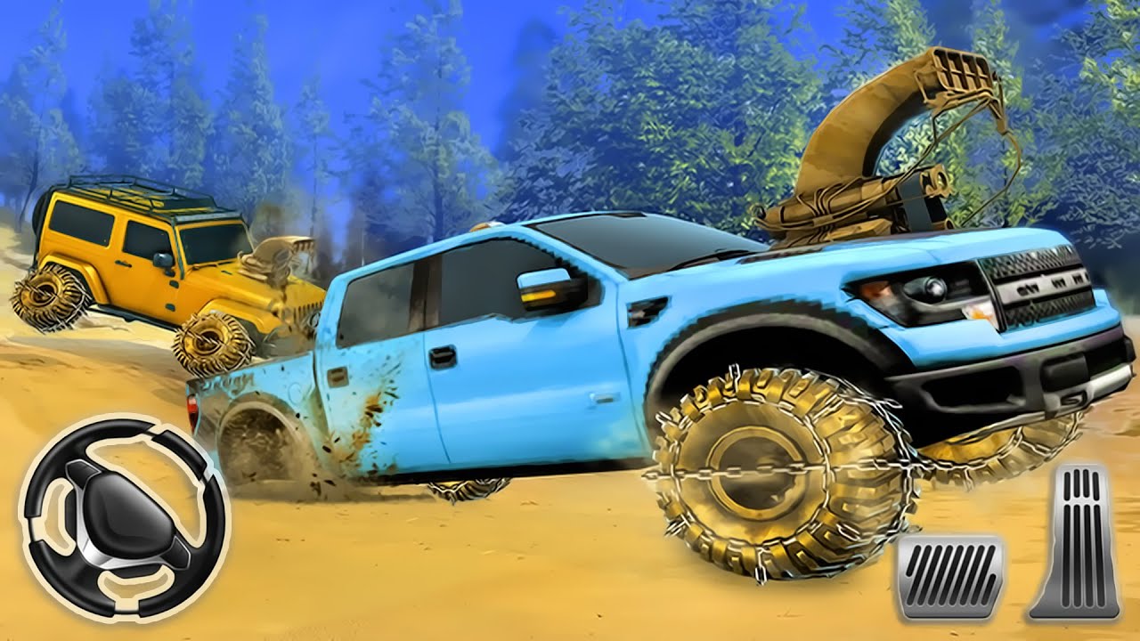 SUV Car Driver Racing Monster Trucks 2020 - 4x4 Offroad Jeep Driving | Android Gameplay