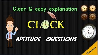 Clock problems  in  Aptitude questions (easy & shortcuts tricks)