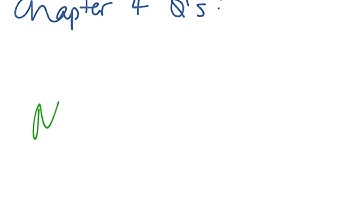 Solutions to exam questions- chapter 4