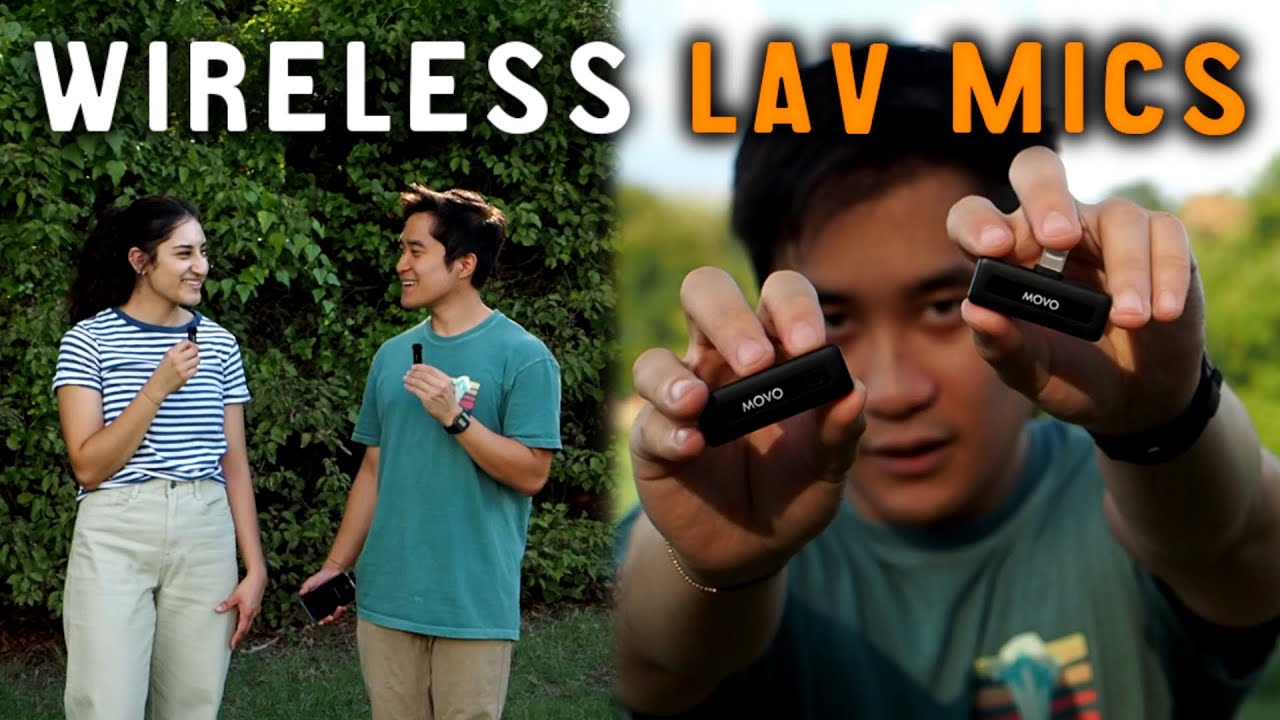 Wireless Lav Mics for iPhone & Android! NEW Movo DI Duo YouTube
