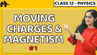 Moving charges & Magnetism Class 12 Physics  | NCERT Chapter 4 ( Part 1)| CBSE NEET JEE | One Shot