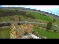 vuelo sobre monasterio de la caridad ciudad rodrigo