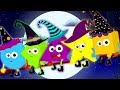 Five Wicked Witches Scary Songs For Kids | Halloween Nursery Rhymes For Toddler