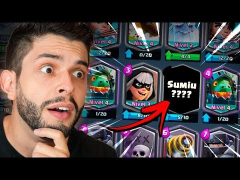 VOCÊ NÃO PERCEBEU MAS UMA CARTA LENDÁRIA SUMIU DO CLASH ROYALE!