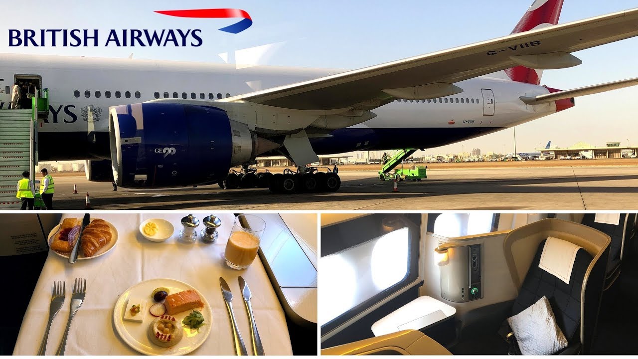 British Airways First Class | 777-200ER | Jeddah to London Heathrow ...