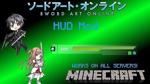 SWORD ART ONLINE MOD 1.7.10!! | Minecraft Mod Review |