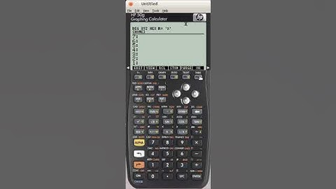 HP 50G Principios basicos - Alternando RPN Mode