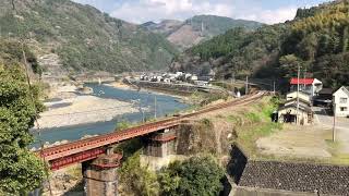 SL人吉 一勝地駅発車