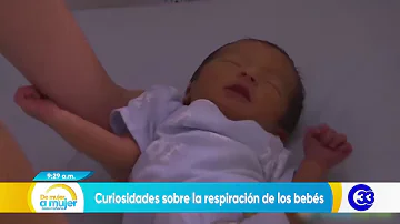 ¿Cómo es la respiración normal de un bebé?