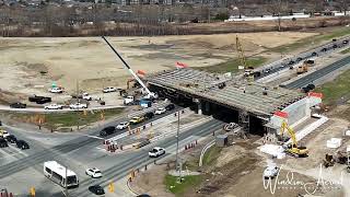 BANWELL ROAD AND EC ROW EXPRESSWAY OVERPASS ROAD CONSTRUCTION PROJECT WINDSOR ONTARIO GIP PAVING