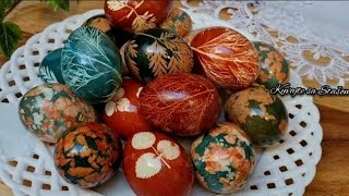 TRADICIONALNO  farbanje jaja za USKRS #uskrs #easter #easteregg #farbanjejaja