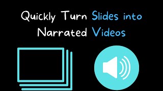 Narakeet - Quickly Turn Slides Into Narrated Videos