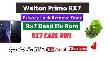 Walton Primo RX7 Privacy Lock Remove Done Care Rom