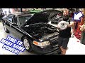 Making Our First NITROUS Hits With Liam At The Track! Plus The Crown Vic Gets A New TURBO!