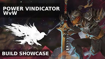 Gw2 WvW Snowcrows Guide - Power Vindicator Gameplay Showcase