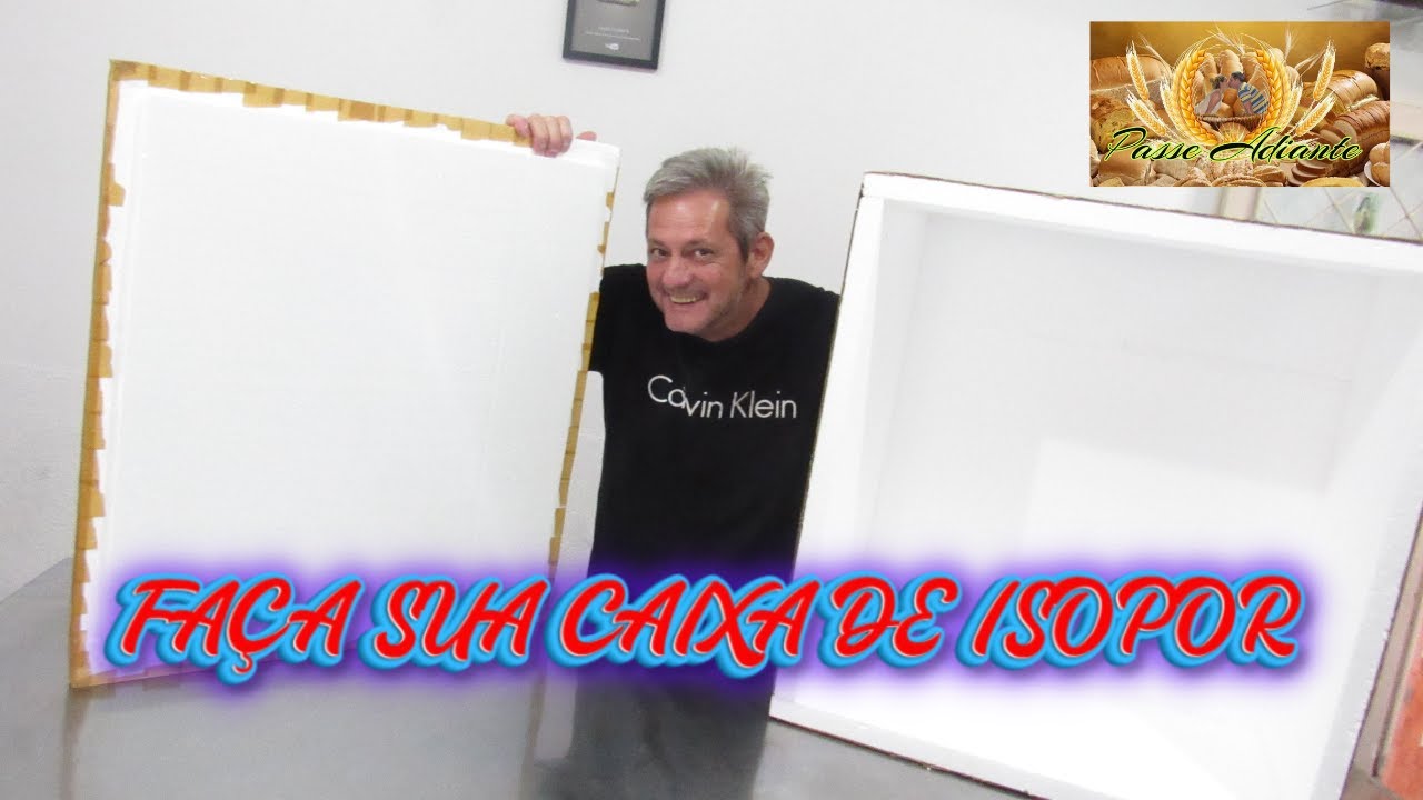 FAÇA SUA CAIXA DE ISOPOR
