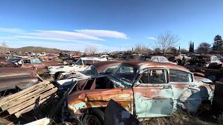 ABANDONED FARM FULL OF CARS | Exploring Junkyard Full of Abandoned Muscle Cars, Classic Cars.