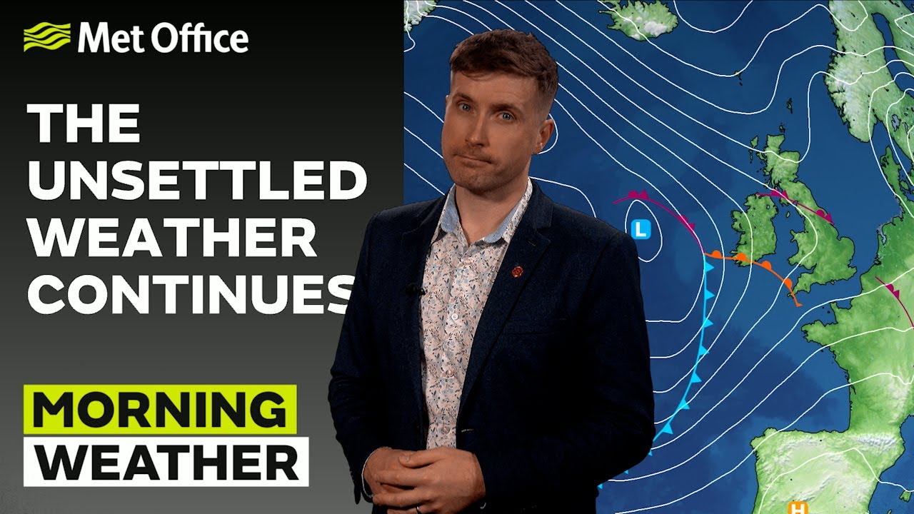 31/10/23 – Unsettled – Morning Weather Forecast UK – Met Office Weather ...