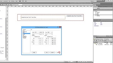 Dreamweaver tutorial - basic demonstration of CSS float attribute applied to DIV tag (part 3 of 4)