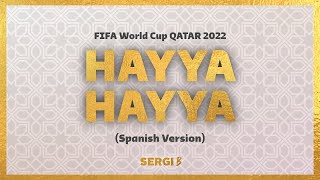 Hayya Hayya (Spanish Version) [Lyrics] - Trinidad Cardona, Davido, Aisha [FIFA World Cup 2022 Song] Resimi