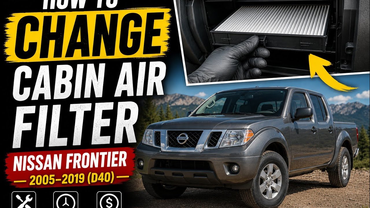 How to Change Your Cabin Air Filter 