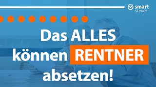 Das Alles Können Rentner Absetzen