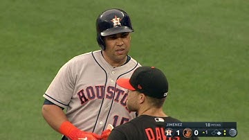 BAL@HOU: Astros jump ahead on Beltran