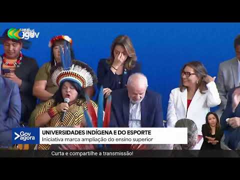 🔴 Lula envia ao Congresso PL de criação das universidades federais Indígena e do Esporte