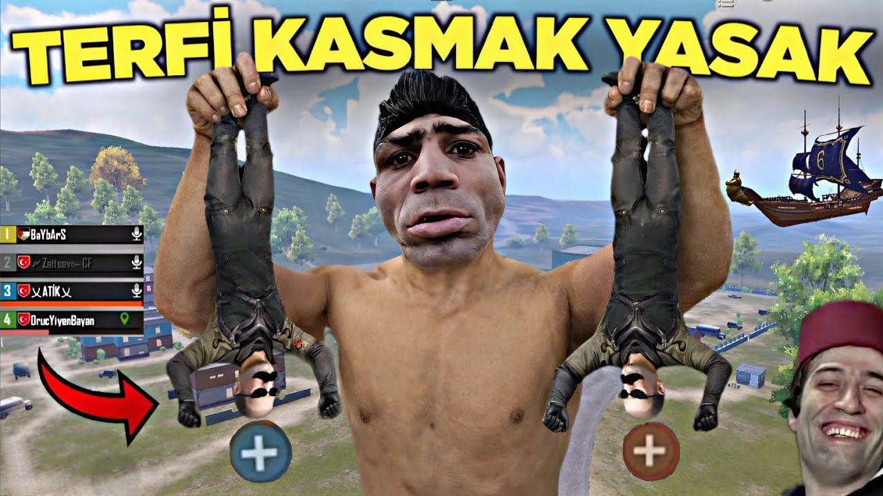 TERFİ KASANLARI TROLLEDİM 😳 BENDEN KURTULUŞUNUZ YOK 😂 PUBG MOBİLE KOMİK MONTAJ