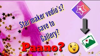 Download Lagu How to download starmaker vedio to Gallery? #FULLTUTORIAL #gracestyle #subscribe MP3