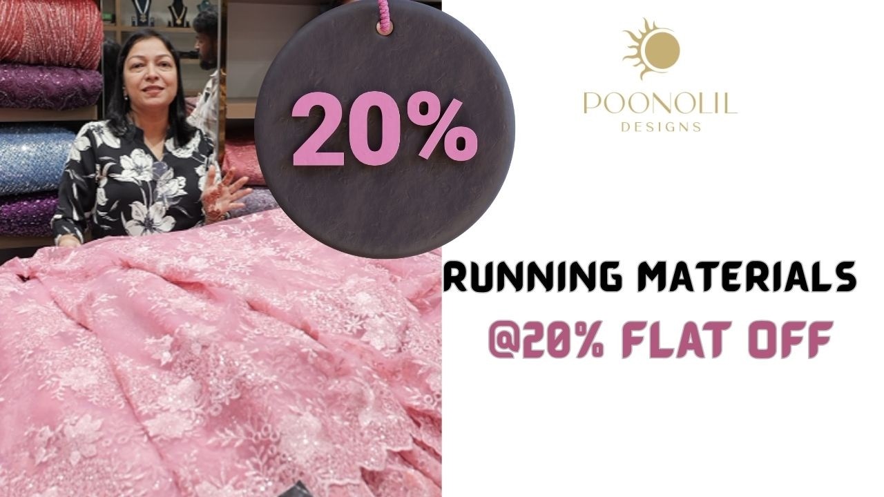 SPECIAL OFFER FOR  NET RUNNING MATERIALS @ 20% OFF
