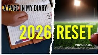 2026 Reset: It’s not too late to start | A Page in my Diary