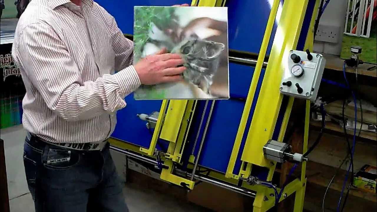 Canvas Stretching Machine YouTube