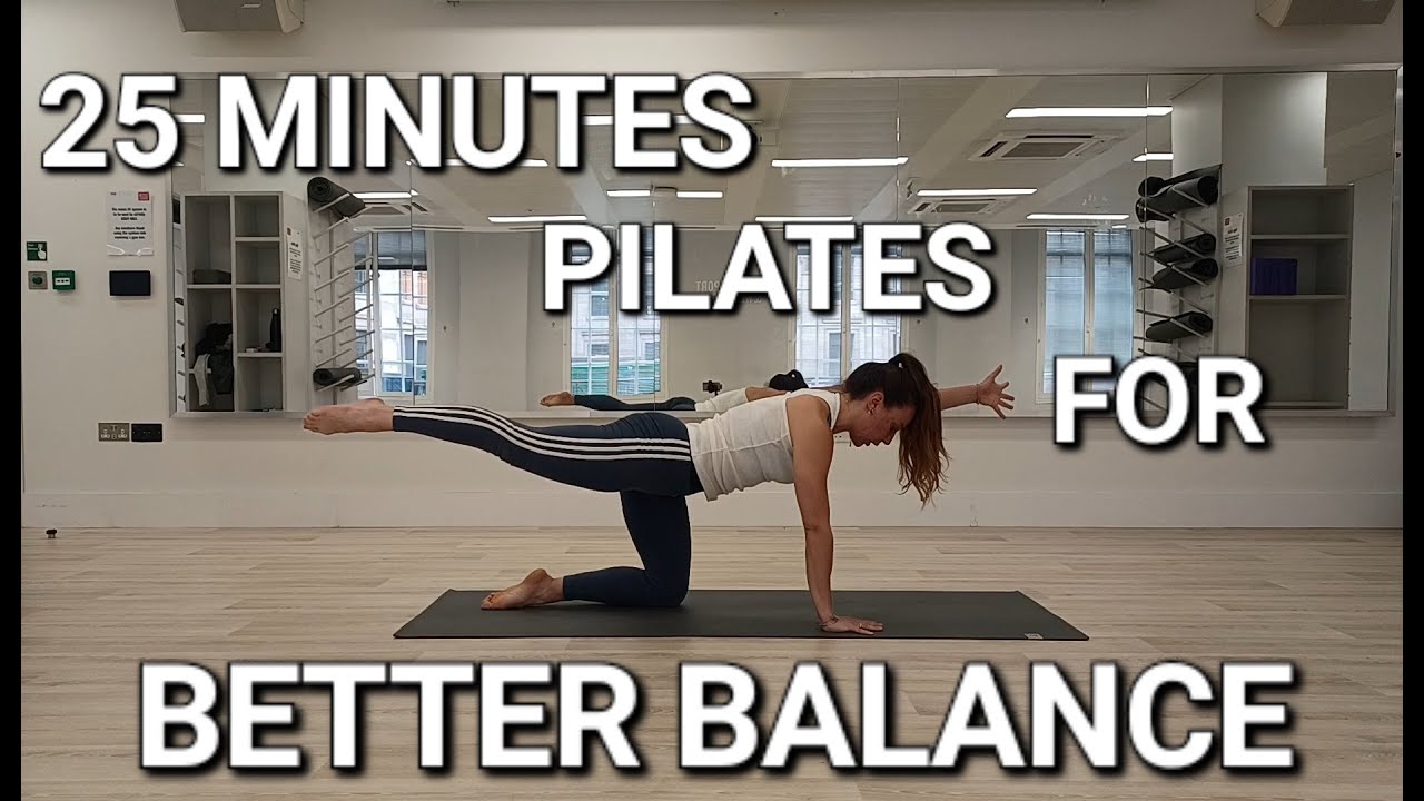 Stronger core, better balance- 25 Min Pilates to feel grounded and stable
