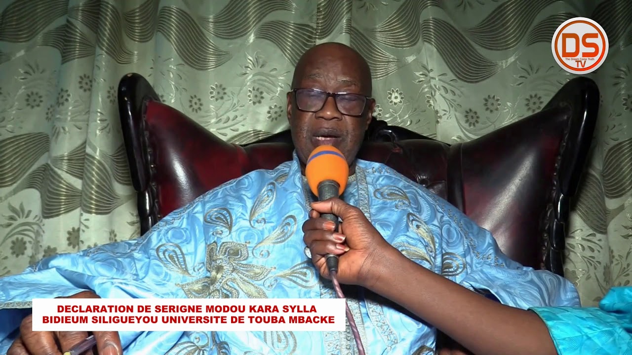 Modou Sylla URGENT DĂCLARATION DE SERIGNE MODOU KARA SYLLA - YouTube