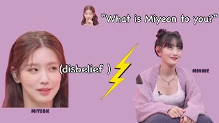 (G)I-DLE MIYEON MINNIE being UNmarried on GOSSIP IDLE