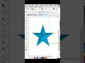 Coreldraw Star Logo #coreldraw #computer #viralshorts #shorts #youtube #logo #education #tranding