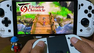 Eiyuden Chronicle Hundred Heroes Nintendo Switch Oled Gameplay