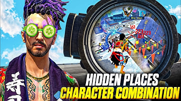 TOP 10 BEST CHARACTER SKILL FOR HIDDEN PLACES IN CS NEW OB47 UPDATE | cs rank best character skill |