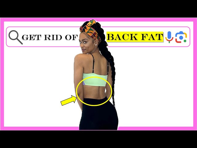 Back Fat Exercises Without Equipment - Shapeez