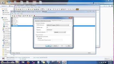 Create data base logger in CIMPLICITY SCADA created by Garje Ganesh