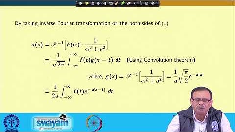 Lecture 40: Applications of Fourier Transform to Ordinary Differential Equations - I