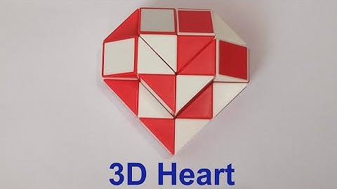 Make 3D Heart with Snake Cube