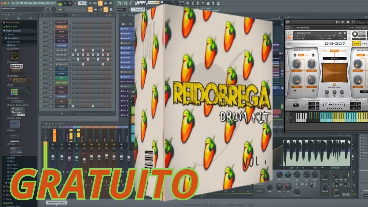 DRUM KIT REI DO BREGA / KIT REI DO BREGA 1 / KIT DE FUNK + DOWNLOAD NA