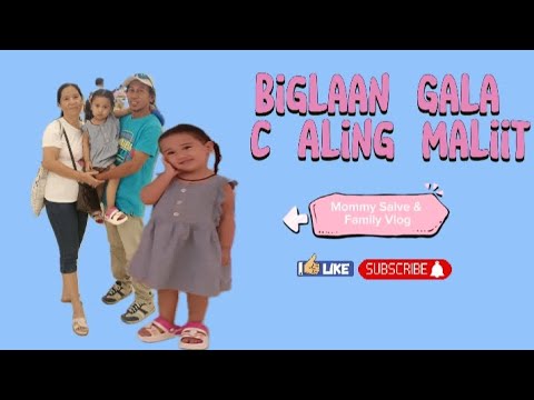 Biglaan Gala Sumama lang kay Dadi #galasamall #mall #alingmaliit
