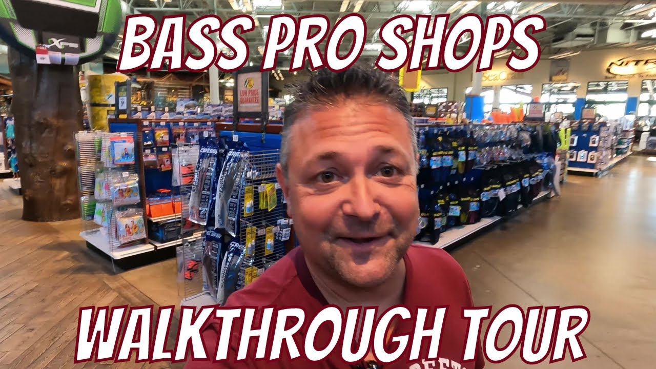 Bass Pro Shops Orlando,Florida! Let's See What's Inside! Walkthrough Tour!  