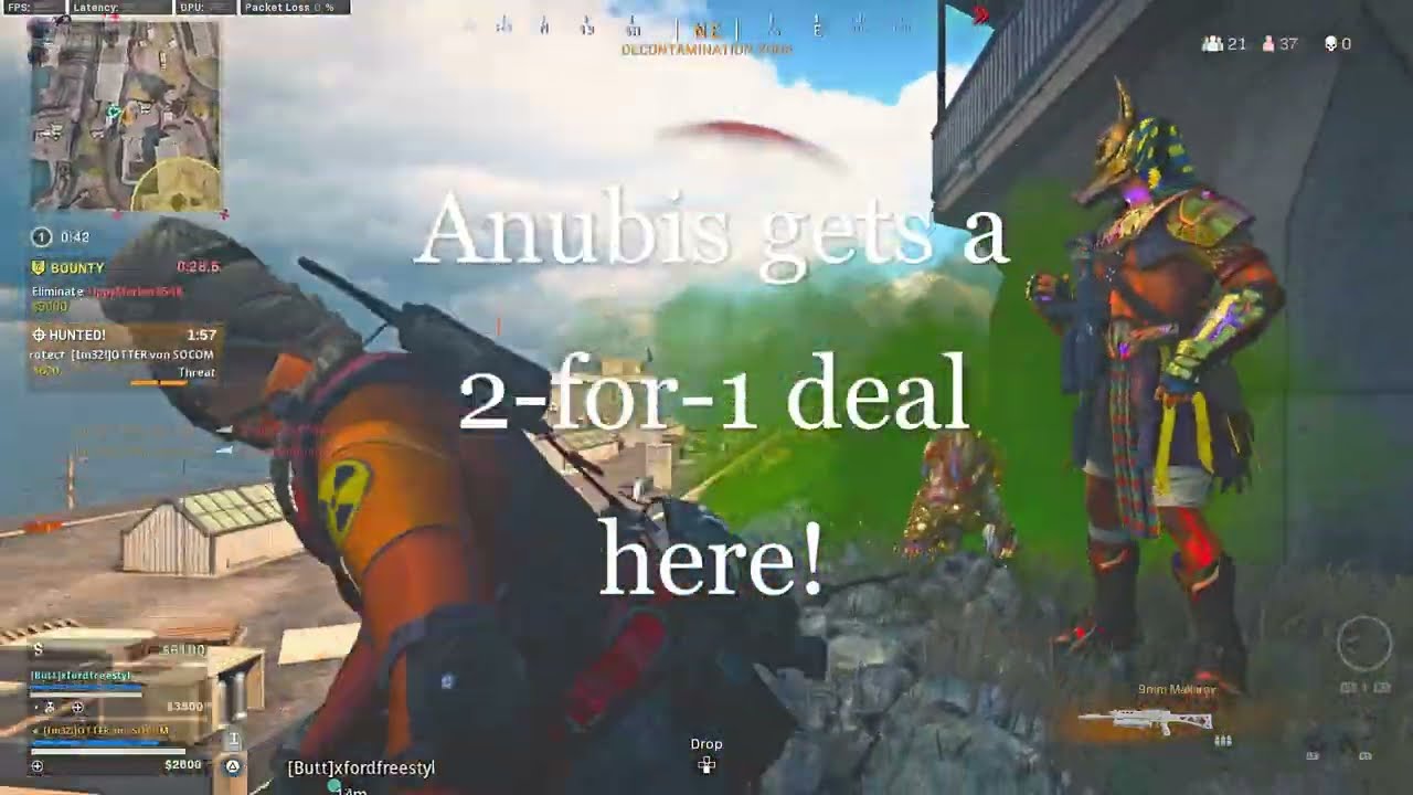 Anubis getting angry & unleashing his plague hounds