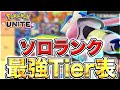 【最新版】〝ソロランク最強tierランキング〟を元日本代表が徹底解説‼︎まさに〝インフレ環境〟をどのポケモンだと勝ち抜ける？【ポケモンユナイト】【実況解説】