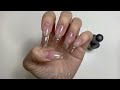 【セルフネイル】手がキレイに見えるベイビーブーマーネイル💅💕/チップ長さだし/ネイルチュートリアル/asmr